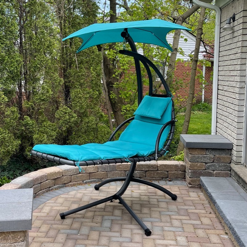Outdoor Furniture Wood - Sedia a Dondolo Sospesa Zoshine 2026