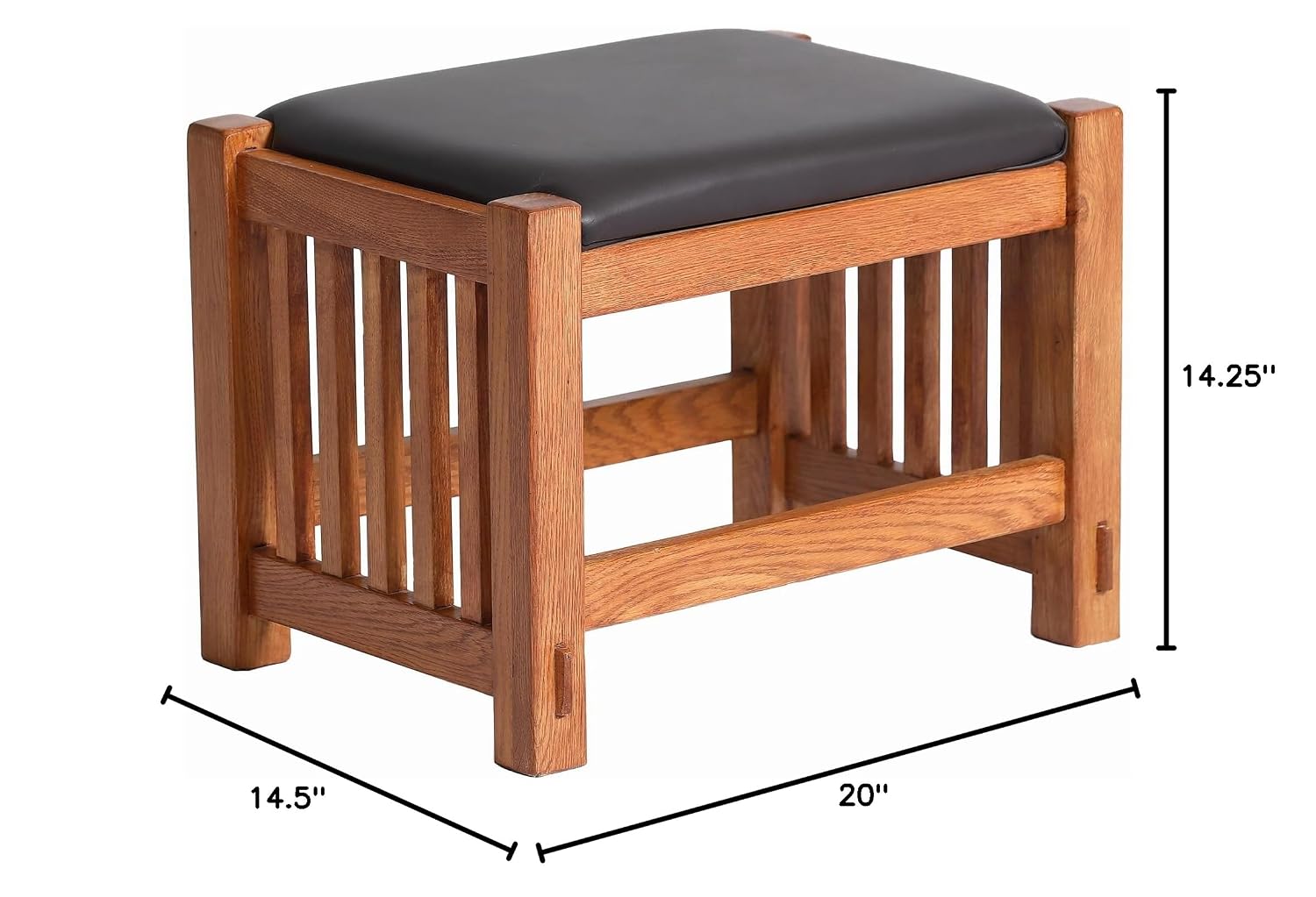 Poggiapiedi Mission Oak con Bo - Outdoor Furniture Wood recensione e prezzo