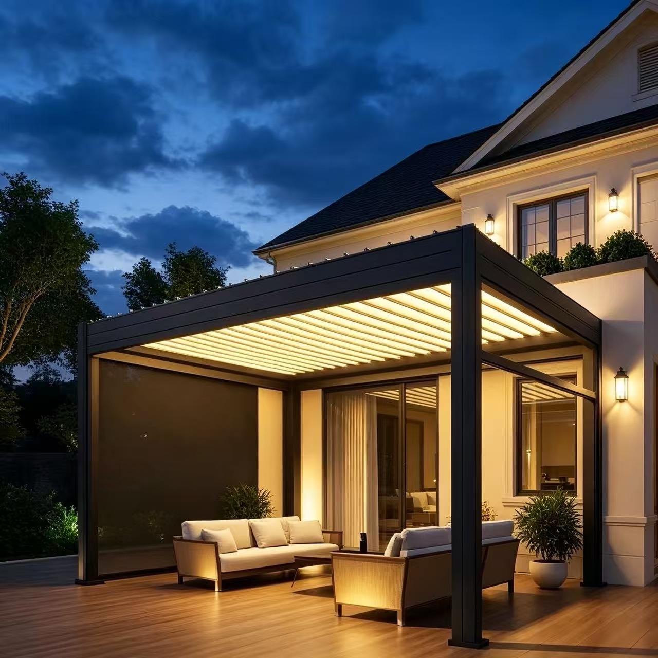 Pergola Aperta in Stile Modern - Outdoor Furniture Metal recensione e prezzo