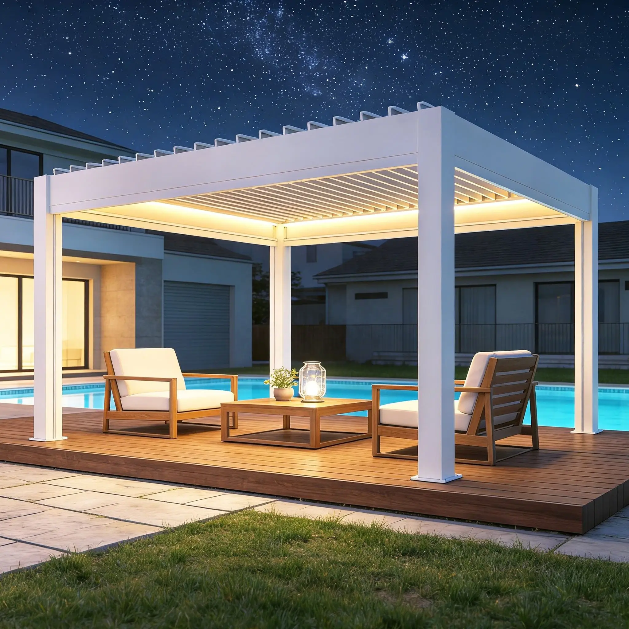 Pergola Aperta in Stile Modern - Outdoor Furniture Metal recensione e prezzo