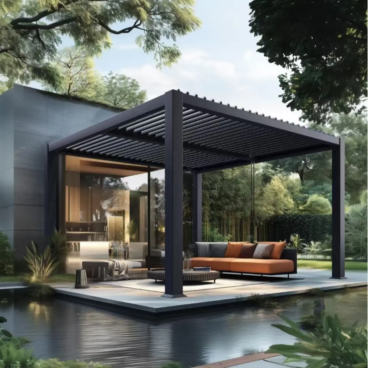 Pergola Aperta in Stile Modern - Outdoor Furniture Metal recensione e prezzo