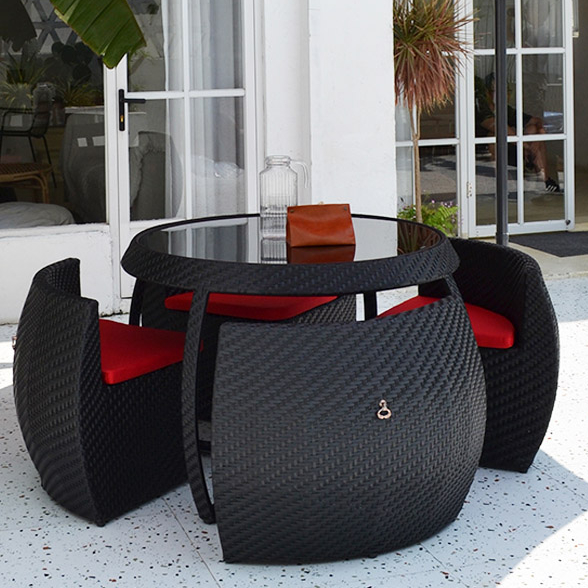Set da Pranzo per Piccola Terr - Outdoor Furniture Luxury recensione e prezzo