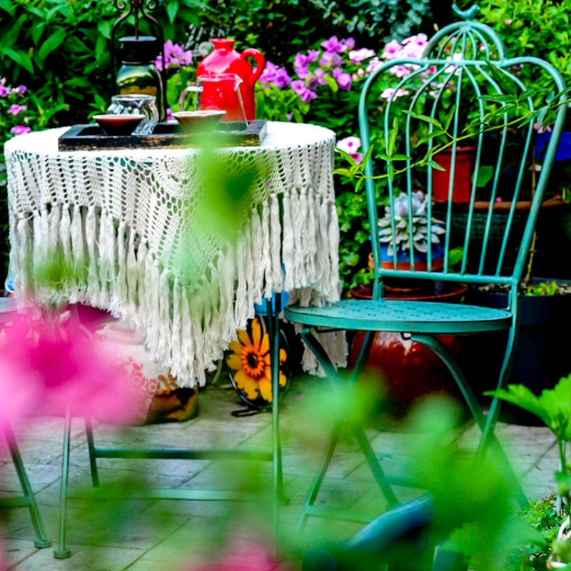 Sedie da giardino per cortile  - Outdoor Furniture Metal Chairs recensione e prezzo