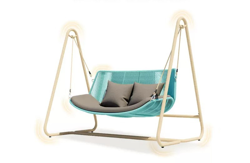 Dondolo da giardino a doppia s - Outdoor Furniture Wood recensione e prezzo